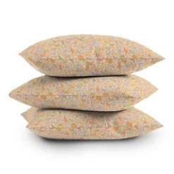 20"x20" Oversize Iveta Abolina Pastel Halloween Square Throw Pillow Orange - Deny Designs -Halloween Decorations Sales Store unnamed file 3572