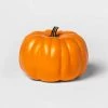 Hyde & EEK! Boutique 7.5" Painted Pumpkin Orange Halloween Decorative Sculpture - Hyde & EEK! Boutique™