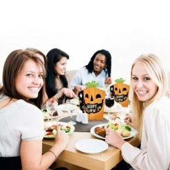 Big Dot of Happiness Jack-O'-Lantern Halloween - Table Decorations - Kids Halloween Party Fold and Flare Centerpieces - 10 Count -Halloween Decorations Sales Store unnamed file 3626