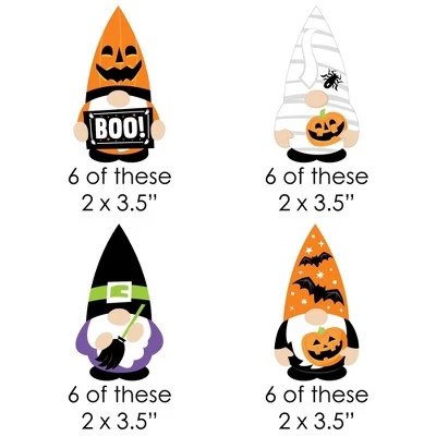 Big Dot of Happiness Halloween Gnomes - DIY Shaped Spooky Fall Party Cut-Outs - 24 Count 2 Big Dot of Happiness Halloween Gnomes - DIY Shaped Spooky Fall Party Cut-Outs - 24 Count - Image 2