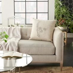 20"x20" Oversize Life Styles Printed Skull Square Throw Pillow Natural - Nourison 7 20"x20" Oversize Life Styles Printed Skull Square Throw Pillow Natural - Nourison -Halloween Decorations Sales Store unnamed file 3723