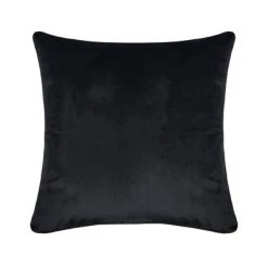 18"x18" Polly Fill Rocker Skeletons Square Throw Pillow Black/Gold - Edie@Home