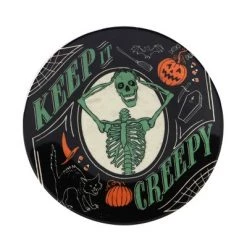 6" Earthenware Scaredy Cat Canape Plates - Certified International 7 6" Earthenware Scaredy Cat Canape Plates - Certified International -Halloween Decorations Sales Store unnamed file 3736