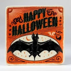 9" Earthenware Scaredy Cat Dessert Plates - Certified International -Halloween Decorations Sales Store unnamed file 3742