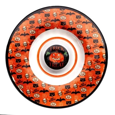 3pc Melamine Scaredy Cat Hostess Serving Set - Certified International 3 3pc Melamine Scaredy Cat Hostess Serving Set - Certified International - Image 3