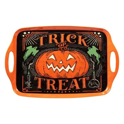 3pc Melamine Scaredy Cat Hostess Serving Set - Certified International 4 3pc Melamine Scaredy Cat Hostess Serving Set - Certified International - Image 4