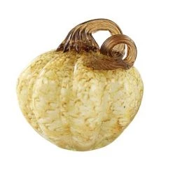 Transpac Home Decor 4.0" Glass Autumn Pumpkin Fall Halloween - Decorative Figurines -Halloween Decorations Sales Store unnamed file 376