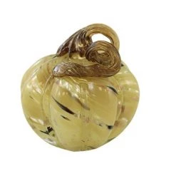 Transpac Home Decor 4.0" Glass Autumn Pumpkin Fall Halloween - Decorative Figurines -Halloween Decorations Sales Store unnamed file 377