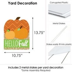 Big Dot of Happiness Pumpkin Patch - Outdoor Lawn Sign - Fall, Halloween or Thanksgiving Party Yard Sign - 1 Piece -Halloween Decorations Sales Store unnamed file 381