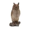 Roman 12" Brown and Bronze Finish Owl Halloween Tabletop Figure