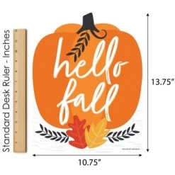 Big Dot of Happiness Fall Pumpkin - Outdoor Lawn Sign - Halloween or Thanksgiving Party Yard Sign - 1 Piece -Halloween Decorations Sales Store unnamed file 397