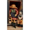 GALLERIE II Georgette Pumpkin Girl Joe Spencer Gathered Traditions Halloween Art Doll Figure