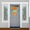 Big Dot of Happiness Pumpkin Patch - Hanging Porch Fall, Halloween or Thanksgiving Party Outdoor Decorations - Front Door Decor - 3 Piece Sign