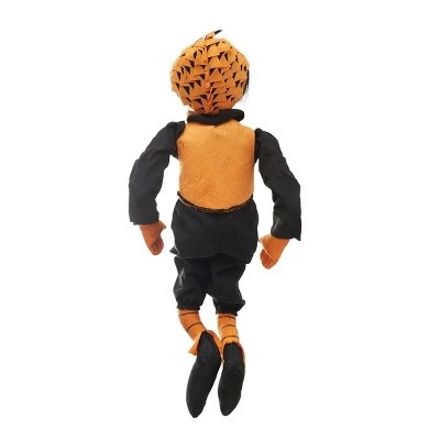 GALLERIE II Parker Pumpkin Halloween Art Doll Figure Joe Spencer Gathered Traditions Halloween Fall Harvest Halloween Art Doll Figure Decor Decoration 2 GALLERIE II Parker Pumpkin Halloween Art Doll Figure Joe Spencer Gathered Traditions Halloween Fall Harvest Halloween Art Doll Figure Decor Decoration - Image 2