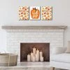 Big Dot of Happiness Fall Pumpkin - Autumn Wall Art and Halloween and Thanksgiving Home Decor - 7.5 x 10 inches - Set of 3 Prints