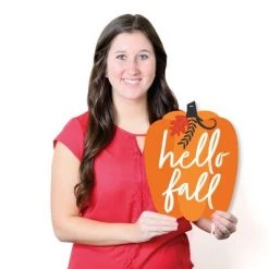 Big Dot of Happiness Fall Pumpkin - Hanging Porch Halloween or Thanksgiving Party Outdoor Decorations - Front Door Decor - 1 Piece Sign 11 Big Dot of Happiness Fall Pumpkin - Hanging Porch Halloween or Thanksgiving Party Outdoor Decorations - Front Door Decor - 1 Piece Sign -Halloween Decorations Sales Store unnamed file 531