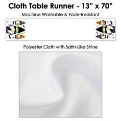 Big Dot of Happiness Halloween Gnomes - Spooky Fall Party Dining Tabletop Decor - Cloth Table Runner - 13 x 70 inches -Halloween Decorations Sales Store unnamed file 557