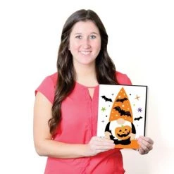 Big Dot of Happiness Halloween Gnomes - Fall Wall Art and Spooky Room Decor - 7.5 x 10 inches - Set of 3 Prints -Halloween Decorations Sales Store unnamed file 561