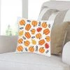 Big Dot of Happiness Fall Pumpkin - Halloween or Thanksgiving Party Home Decorative Canvas Cushion Case - Throw Pillow Cover - 16 x 16 Inches