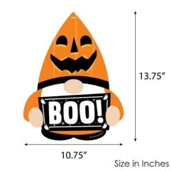 Big Dot of Happiness Halloween Gnomes - Hanging Porch Spooky Fall Party Outdoor Decorations - Front Door Decor - 1 Piece Sign -Halloween Decorations Sales Store unnamed file 572