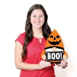 Big Dot of Happiness Halloween Gnomes - Hanging Porch Spooky Fall Party Outdoor Decorations - Front Door Decor - 1 Piece Sign -Halloween Decorations Sales Store unnamed file 573