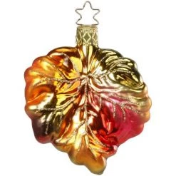 Inge Glas 3.25" Maple Leaf Ornament Fall Halloween - Tree Ornaments 5 Inge Glas 3.25" Maple Leaf Ornament Fall Halloween - Tree Ornaments -Halloween Decorations Sales Store unnamed file 606