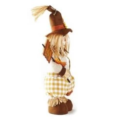 The Lakeside Collection Lakeside Harvest Scarecrow - Halloween, Autumn Statue Decoration - 24" -Halloween Decorations Sales Store unnamed file 61