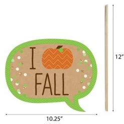 Big Dot of Happiness Pumpkin Patch - Fall, Halloween or Thanksgiving Party Photo Booth Props Kit - 20 Count 7 Big Dot of Happiness Pumpkin Patch - Fall, Halloween or Thanksgiving Party Photo Booth Props Kit - 20 Count -Halloween Decorations Sales Store unnamed file 641