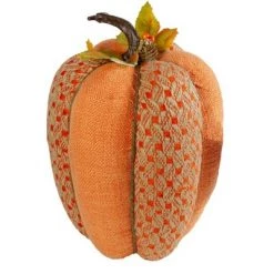Northlight 10.5" Orange Autumn Harvest Thanksgiving Tall Pumpkin -Halloween Decorations Sales Store unnamed file 651