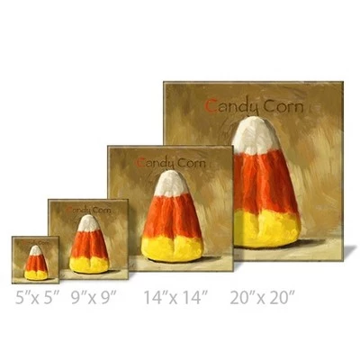 Sullivans Darren Gygi Candy Corn Canvas, Museum Quality Giclee Print, Gallery Wrapped, Handcrafted in USA 2 Sullivans Darren Gygi Candy Corn Canvas, Museum Quality Giclee Print, Gallery Wrapped, Handcrafted in USA - Image 2