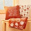 Pumpkin Square Throw Pillow Orange/Almond - Spritz™