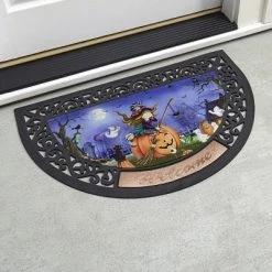 The Lakeside Collection Lakeside Interchangeable Seasonal Doormats - Welcome Mats - Set of 3 - Fall/Winter -Halloween Decorations Sales Store unnamed file 781