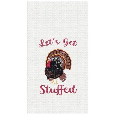 C&F Home Let's Get Stuffed Waffle Weave Kitchen Towel 1 C&F Home Let's Get Stuffed Waffle Weave Kitchen Towel