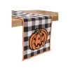 C&F Home 13" x 72" Jack-o -Lantern Check Runner