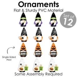 Big Dot of Happiness Halloween Gnomes - Spooky Fall Decorations - Tree Ornaments - Set of 12 9 Big Dot of Happiness Halloween Gnomes - Spooky Fall Decorations - Tree Ornaments - Set of 12 -Halloween Decorations Sales Store unnamed file 81
