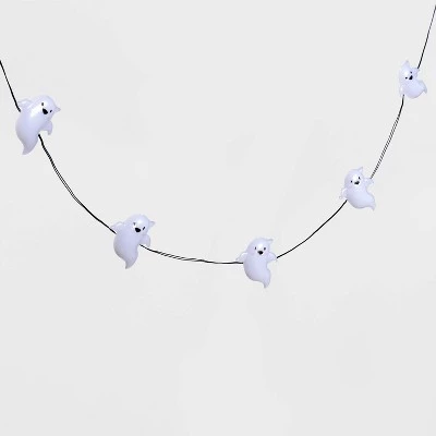 Hyde & EEK! Boutique Ghost Reflector Cool White LED Bulbs Halloween String Lights - Hyde & EEK! Boutique™ 3 Hyde & EEK! Boutique Ghost Reflector Cool White LED Bulbs Halloween String Lights - Hyde & EEK! Boutique™ - Image 3