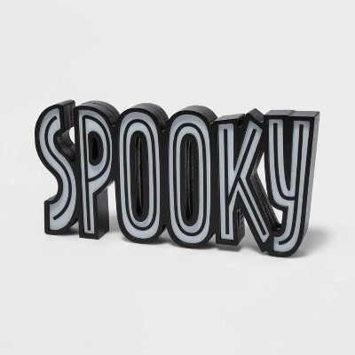 Hyde & EEK! Boutique Light Up Spooky Halloween Decorative Sign - Hyde & EEK! Boutique™ 2 Hyde & EEK! Boutique Light Up Spooky Halloween Decorative Sign - Hyde & EEK! Boutique™ - Image 2