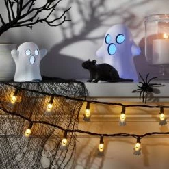 Hyde & EEK! Boutique 20ct LED Ghost Halloween String Lights - Hyde & EEK! Boutique™