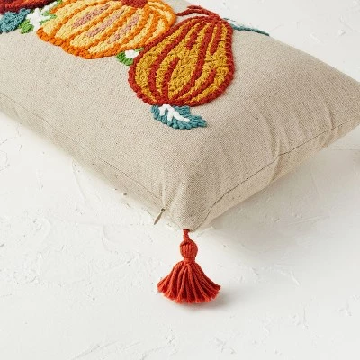 Opalhouse Designed With Jungalow Punch Needle Pumpkin Lumbar Throw Pillow - Opalhouse™ designed with Jungalow™ 3 Opalhouse Designed With Jungalow Punch Needle Pumpkin Lumbar Throw Pillow - Opalhouse™ designed with Jungalow™ - Image 3