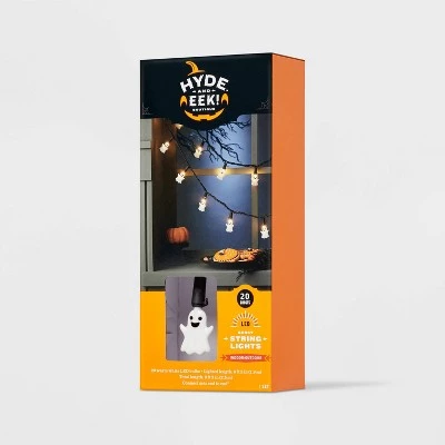 Hyde & EEK! Boutique 20ct LED Ghost Halloween String Lights - Hyde & EEK! Boutique™ 3 Hyde & EEK! Boutique 20ct LED Ghost Halloween String Lights - Hyde & EEK! Boutique™ - Image 3