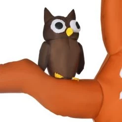 HOMCOM 9ft Halloween Inflatable Tree with Ghost and Pumpkin, LED Lighted for Home Indoor Outdoor Garden Lawn Decoration Party Prop -Halloween Decorations Sales Store unnamed file 923