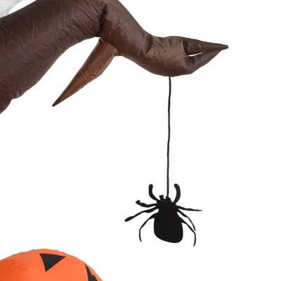 HOMCOM 8ft Halloween Inflatable Lighted Outdoor Decoration LED - Dead Tree with Ghost Pumpkins 6 HOMCOM 8ft Halloween Inflatable Lighted Outdoor Decoration LED - Dead Tree with Ghost Pumpkins - Image 6