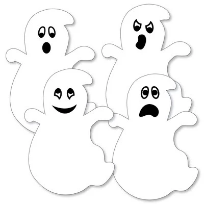 Big Dot of Happiness Spooky Ghost - Ghost Decorations DIY Halloween Party Essentials - Set of 20 1 Big Dot of Happiness Spooky Ghost - Ghost Decorations DIY Halloween Party Essentials - Set of 20