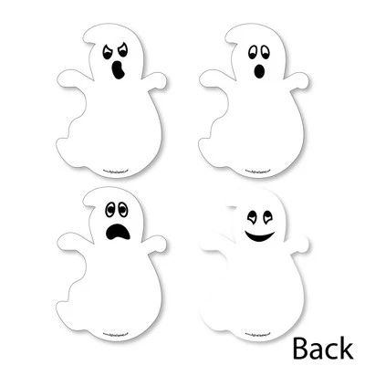 Big Dot of Happiness Spooky Ghost - Ghost Decorations DIY Halloween Party Essentials - Set of 20 2 Big Dot of Happiness Spooky Ghost - Ghost Decorations DIY Halloween Party Essentials - Set of 20 - Image 2