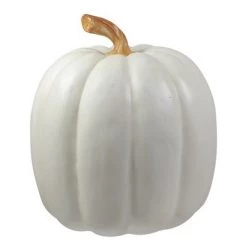 Northlight 8" White Pumpkin Autumn Harvest Tabletop Decoration -Halloween Decorations Sales Store unnamed file 96