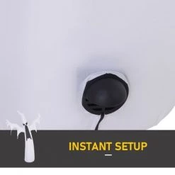 HOMCOM 6ft Tall Halloween Inflatable White Ghost Light Up Yard Decoration with LED Light and Fan -Halloween Decorations Sales Store unnamed file 964