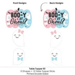Big Dot of Happiness Boo-y or Ghoul - Halloween Gender Reveal Party Centerpiece Sticks - Table Toppers - Set of 15 -Halloween Decorations Sales Store unnamed file 996
